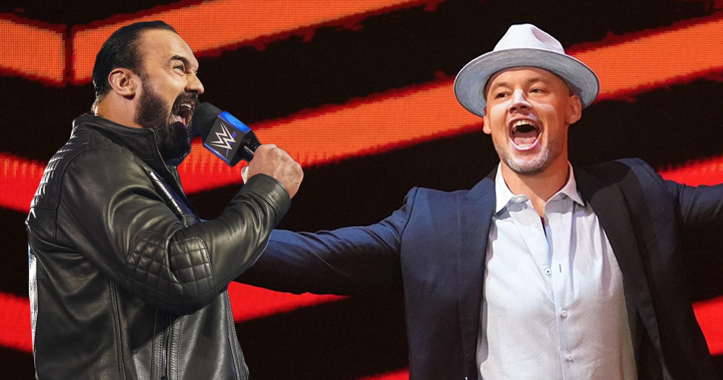 WWE superstars Drew McIntyre and Happy Corbin will face off at WrestleMania 38